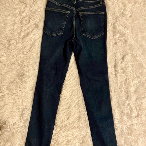 Free People Raw Hem Skinny Jeans - Picture 10 of 14
